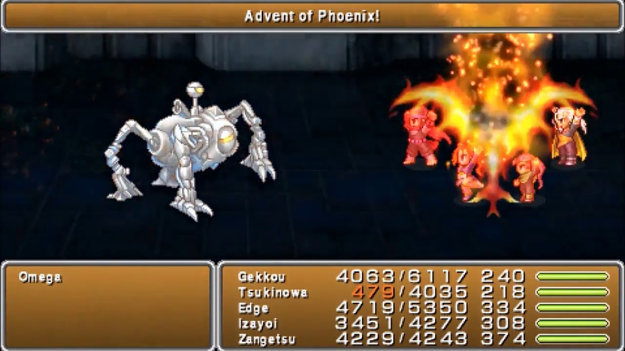 Final Fantasy IV The After Years Eblan vs The Depths Bosses [4/7] - YouTube