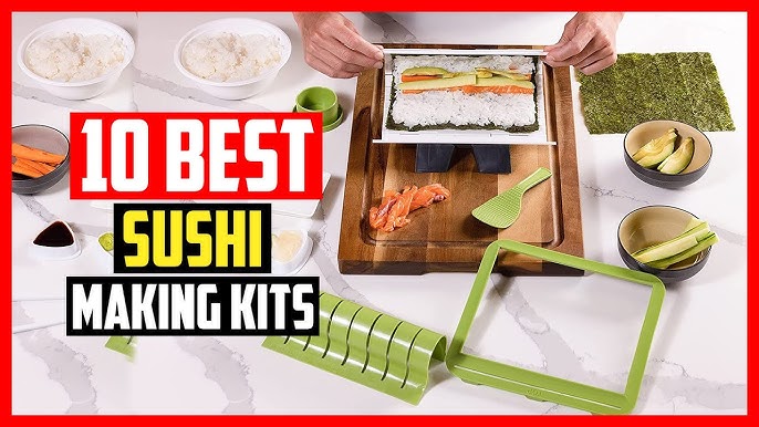 Bestbuy YUHE Sushi Maker, Sushi DIY Mold Set - Easy Sushi Making Kit,  Premium Edition (Round Shape)