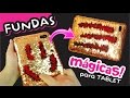 FUNDAS MAGICAS REVERSIBLES totalmente CASERAS para tu Tablet y Celular ★ DIY ★ Así o más fácil ★