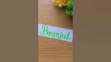 💚 Calligraphy 💚 #satisfying #calligraphy #viral #shortvideo #shorts