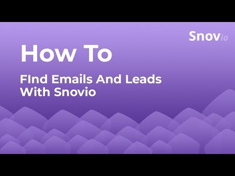 How to Find Emails and Leads with Snovio