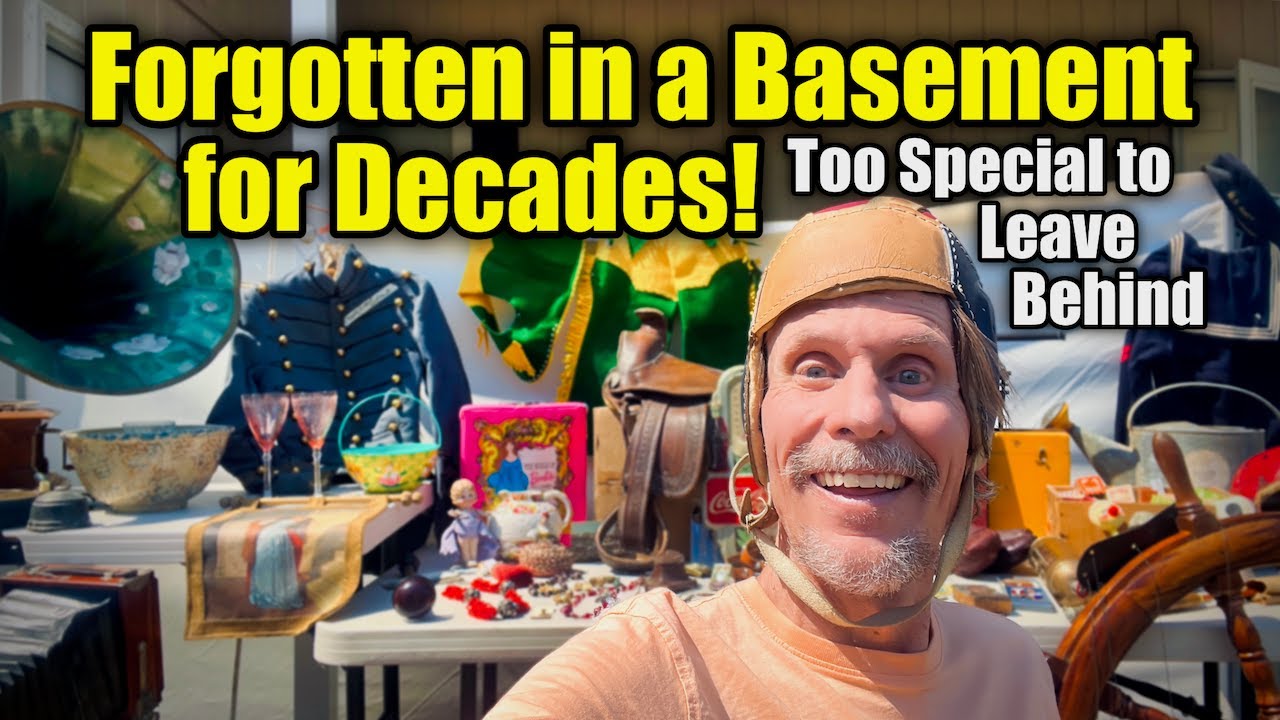 Two Private Estates, One Epic Haul: Unboxing Vintage Wonders - YouTube