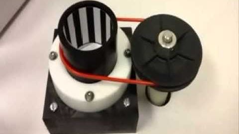 A simple optokinectic response machine.