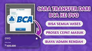 CARA TRANSFER BCA KE OVO | CARA ISI SALDO OVO LEWAT BCA