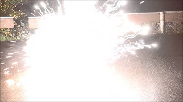 AWESOME LIQUID OXYGEN AND LITHIUM METAL EXPLOSION!