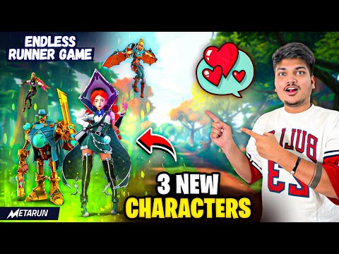 Playing With 3 New Characters Meta Run😍 NOOB To PRO -Two Side Gamers