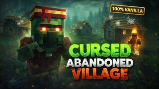 I Found a CURSED Abandoned Village in Minecraft (100% Vanilla 😳)