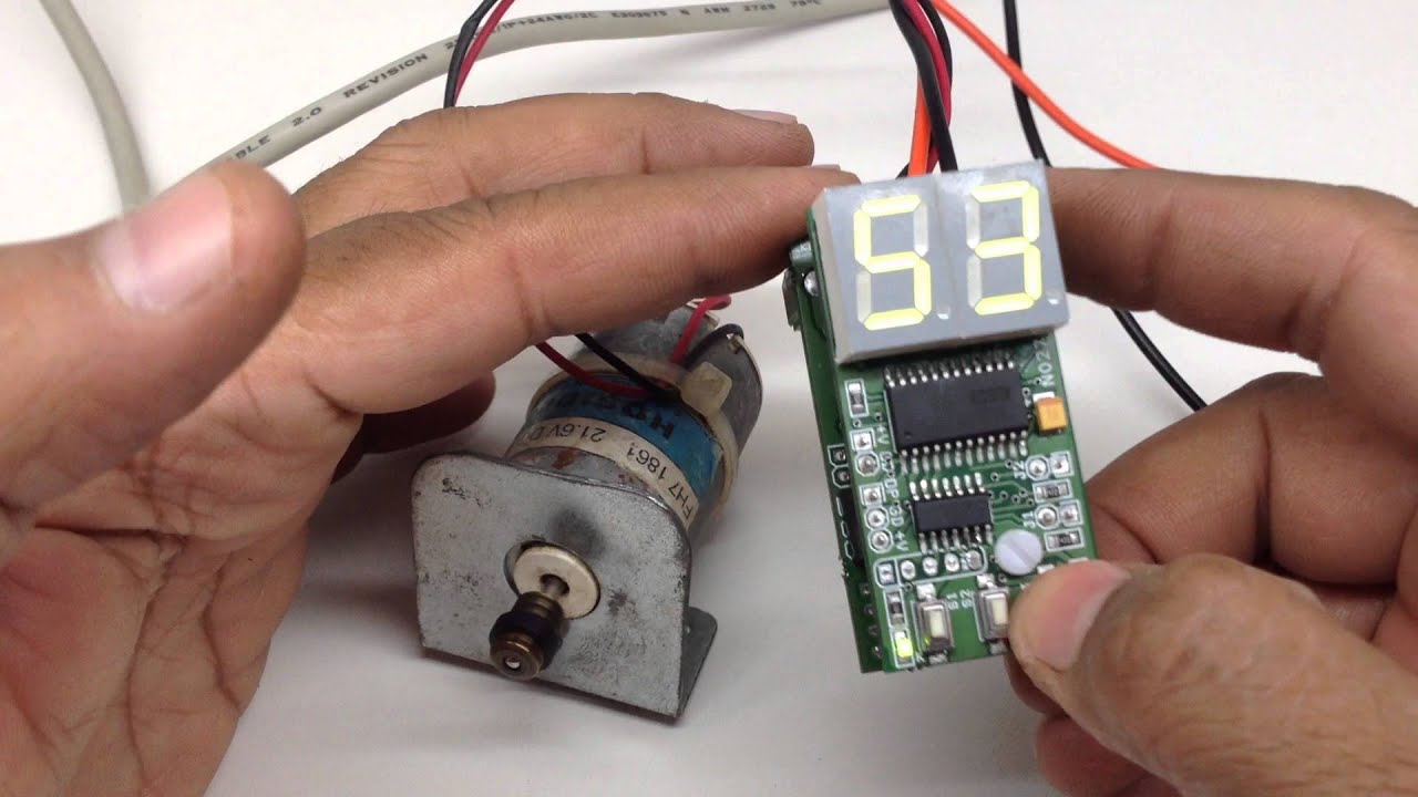 DC Motor Speed Controller with Display YouTube DC Motor Speed Controller with Display YouTube
