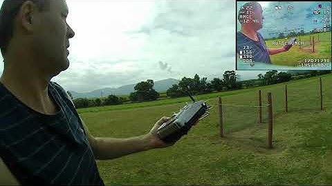 Z 84 - Test Flight 3 - INAV Altitude hold - Cruise Mode - 1.3km Range Test
