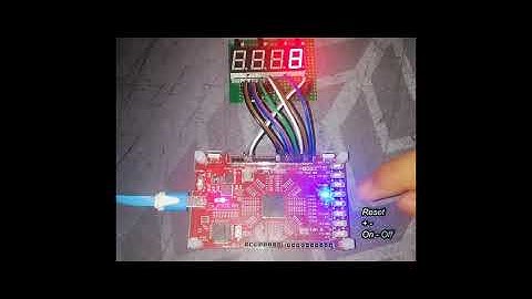 CONTADOR 4 BITS ASCENDENTE - DESCENDENTE - FPGA