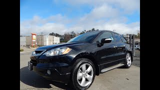 2008 Acura RDX SH AWD SUV review and walk around.