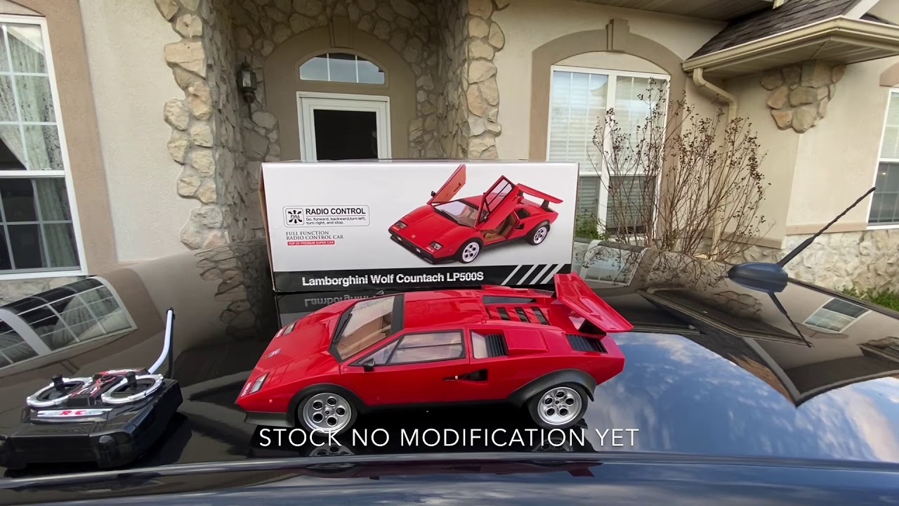 1/14 Countach RC YouTube
