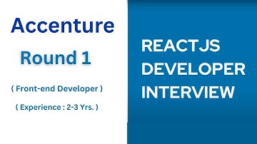 Accenture React JS Interview 2025 | My ReactJS Interview Experience | Tips and Mistakes to Avoid