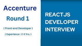 Accenture React JS Interview 2025 | My ReactJS Interview Experience | Tips and Mistakes to Avoid