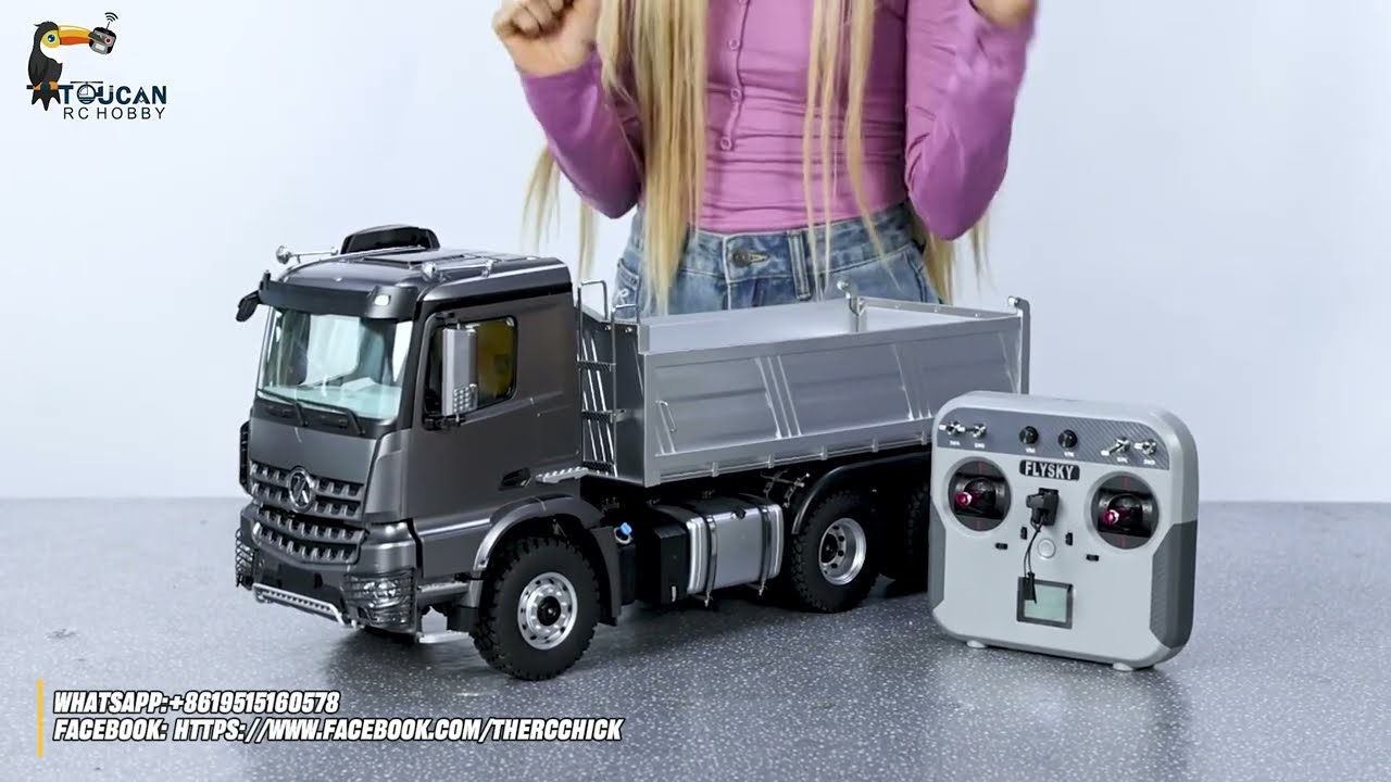 New 1/14 scale 6x6 RC Kabolite K5702 Electric Dump Truck!! PRICE? @The RC Chick