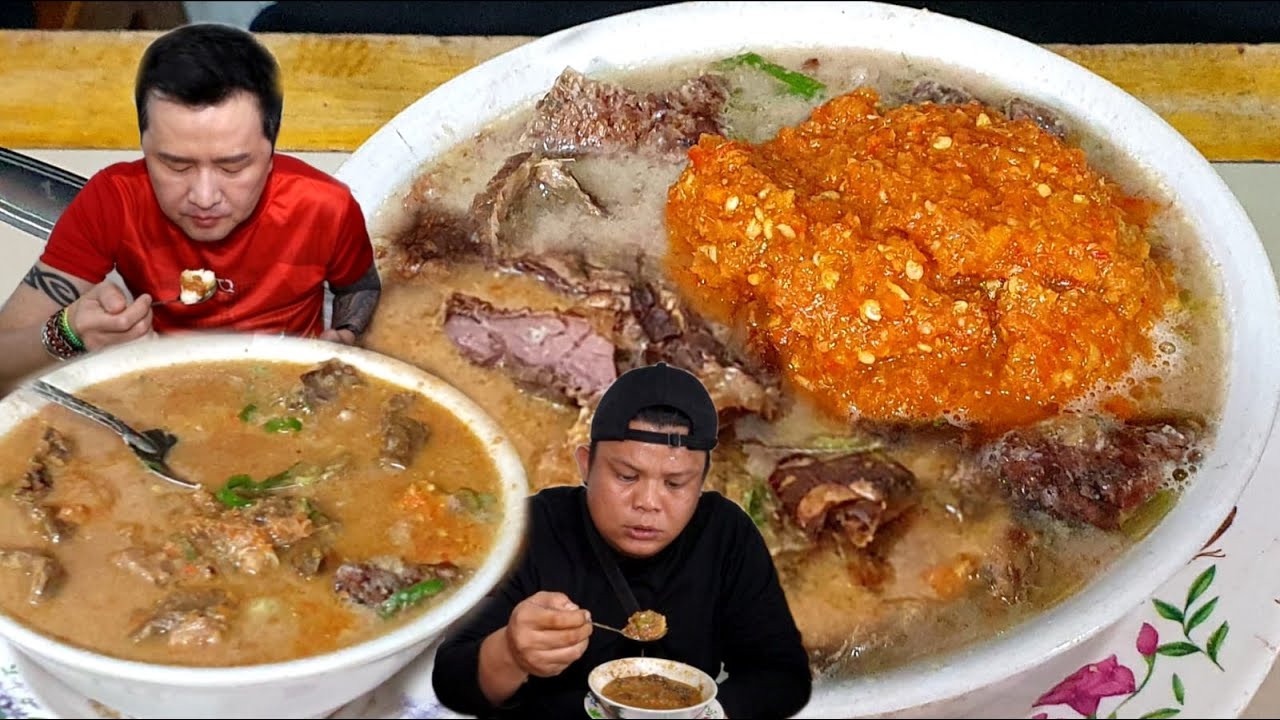 BARBAR APA NG4MUK MAKAN COTO MAKASSAR,,LUDES SAMBALNYA ORANG !!