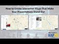 Turn Your Data Into Interactive Presentation Maps #trending #viral #map #tech #maps #yt #youtube