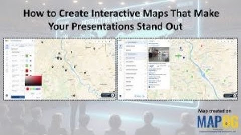 Turn Your Data Into Interactive Presentation Maps #trending #viral #map #tech #maps #yt #youtube