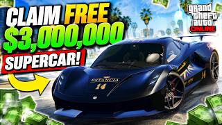 CLAIM FREE $3,000,000 VIRTUE SUPERCAR In GTA 5 Online NOW!