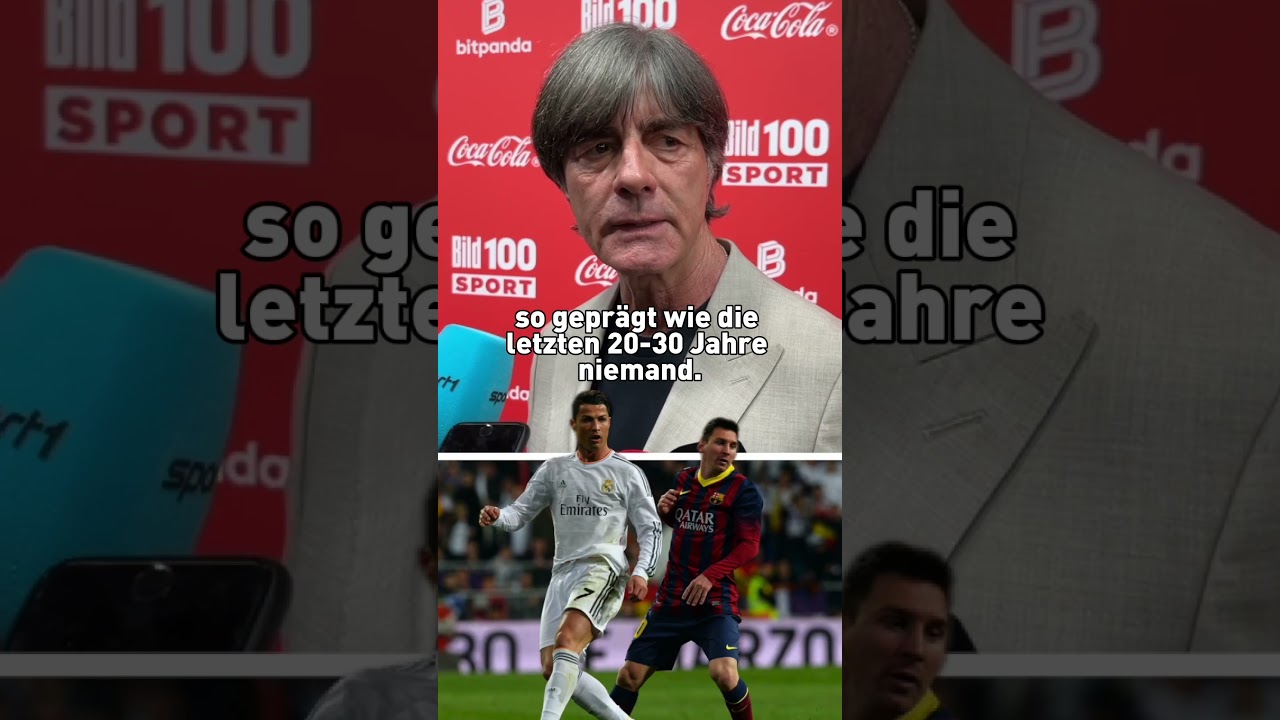 Messi oder Ronaldo? Löw: "Diese WM werden andere prägen"