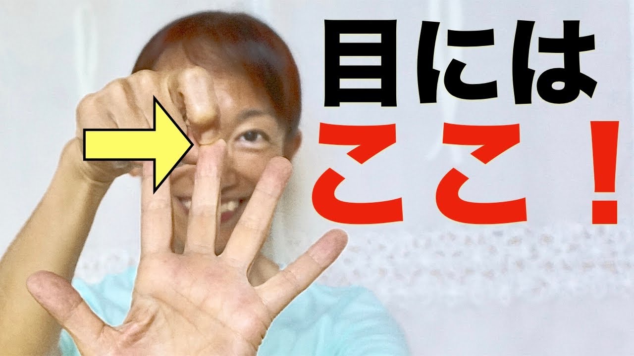 眼 精 疲労 ツボ 手