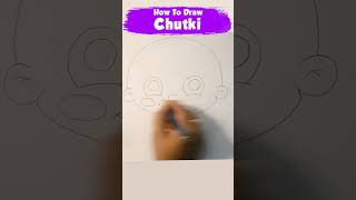 How to draw Chutki #Drawing
