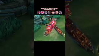 MARKSMAN HERO CAN KILL BELERICK FULL HP #mobilelegends #mlbbheroes #MLBBCreator #MLBB10TH #ALLINMLBB