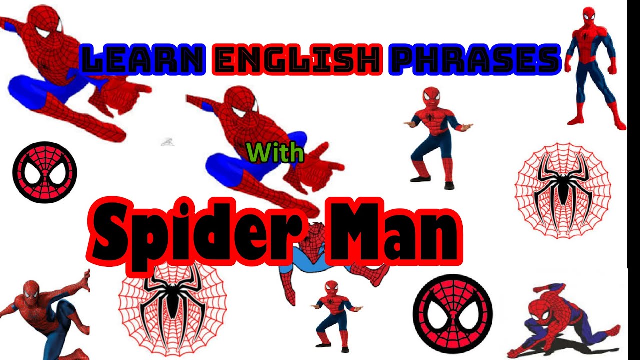 Learn English Phrases with Spider Man | Useful English Phrases - 1 ...