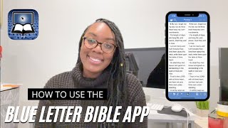 Blue Letter Bible App Tutorial | Bible Study Tools | FAITH FRIDAY screenshot 5