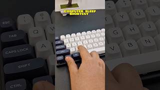 Computer Sleep Shortcut 👍 #keyboard #mswordtips #shortcutkeys #computertricks