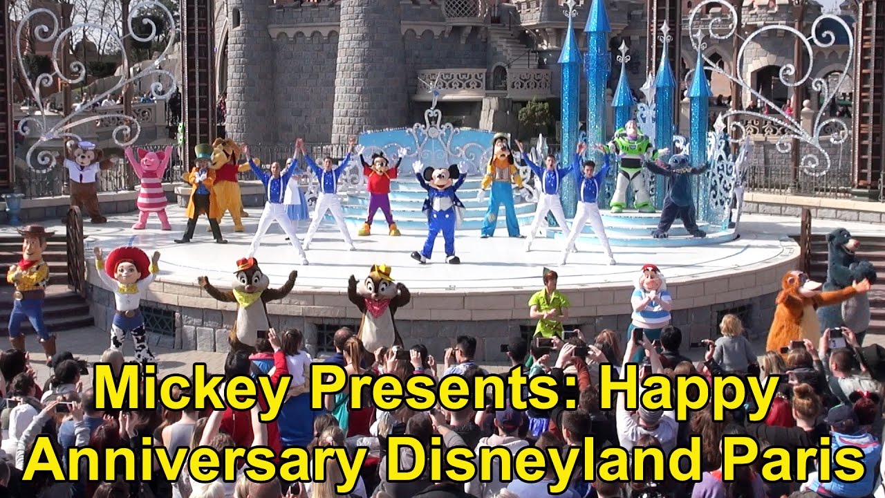 Mickey Presents: Happy Anniversary Disneyland Paris FULL Show (Mickey Presente: Joyeux Anniversaire)