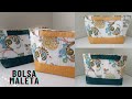 BOLSA MALETA 🥰 COSTURA FÁCIL 🤩 TUTORIAL COMPLETO ✂️ COSTURA CRIATIVA