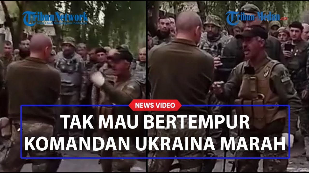 Komandan vs Prajurit Ukraina, Protes Tak diberi Amunisi dan Makanan