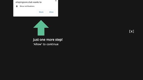 Allopingcere.club push notifications - how to remove?