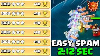 This Thrower Army Spam is Easy 3 Star for Legend League 🏆 - Best TH18 Attack Strategy Clash of Clans