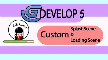 How to add custom Splash intro and Loading scene in Gdevelop