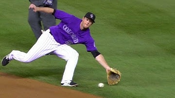 SD@COL: LeMathieu slides and throws out at first