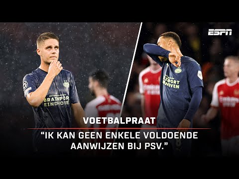 “Arsenal was een veel te grote opponent voor PSV” | Voetbalpraat