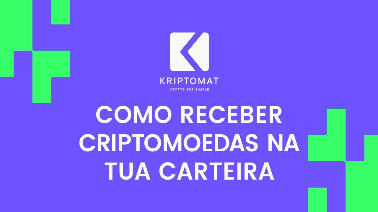 Como receber criptomoedas na tua carteira | Kriptomat