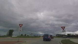 Severe Thunderstorm June 14th 2017 Sheboygan County Compilation Video