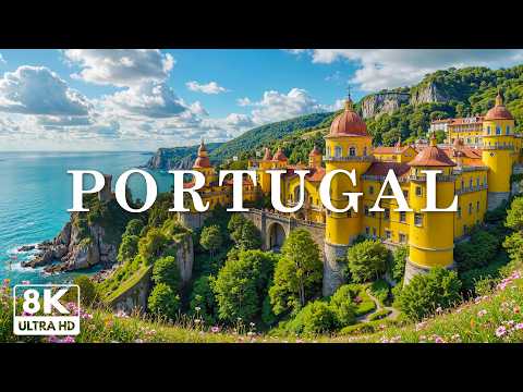 Portugal 8K – Journey Through the Land of Golden Beaches, Timeless Villages