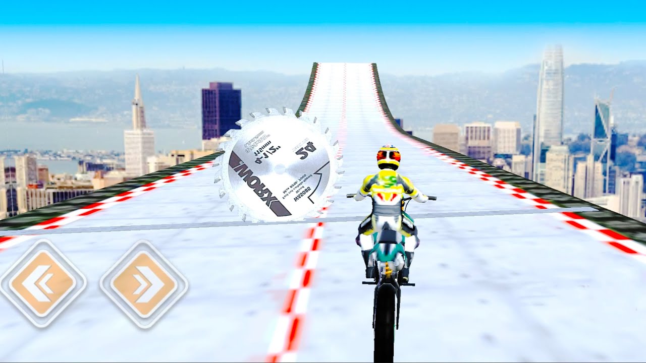 Bike Impossible Stunts 2020 Stunt Bike Racing Master - Android GamePlay