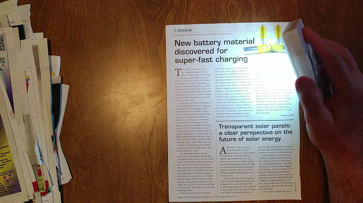 NEW BATTERY MATERIAL DISCOVERED FOR SUPER FAST CHARGING