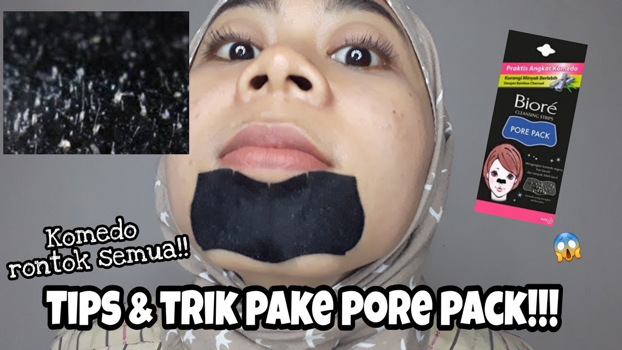 CARA MENGHILANGKAN KOMEDO DENGAN MENGGUNAKAN PORE PACK!!! |Putri