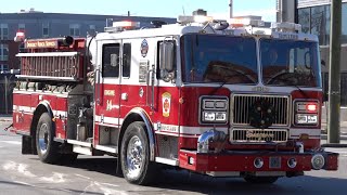 Baltimore City Fire Department Engine 14 Responding 12/30/24