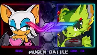 Random Mugen Battle - Rouge Vs. Carol Tea