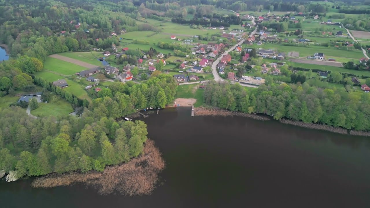 MAZURY Z DRONA | GMINA MIŁOMŁYN | WINIEC | WIOSNA 2024 [4K]