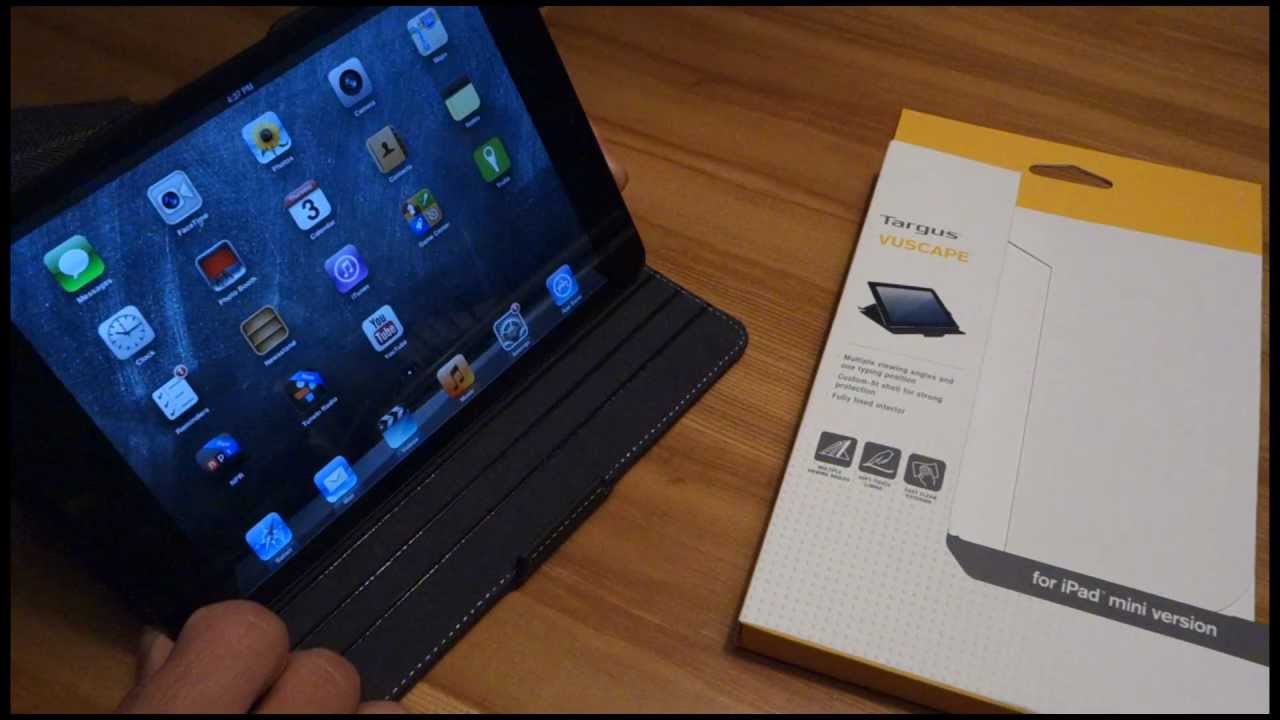 Targus Vuscape case review for the iPad Mini