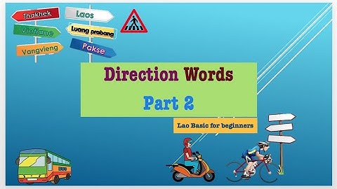 Lao Direction words Part 2