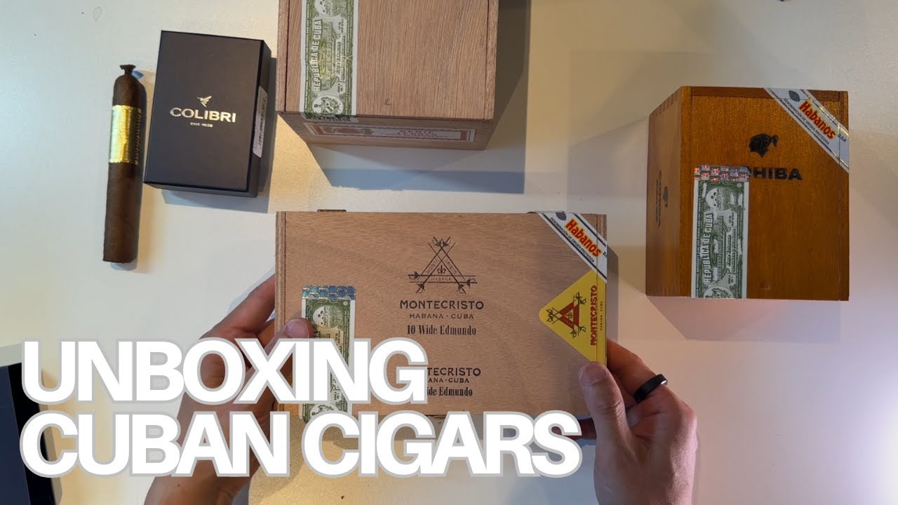 Cigar Haul Unboxing - Cubans, Meerapfel, Colibri Daytona Single Jet Lighter